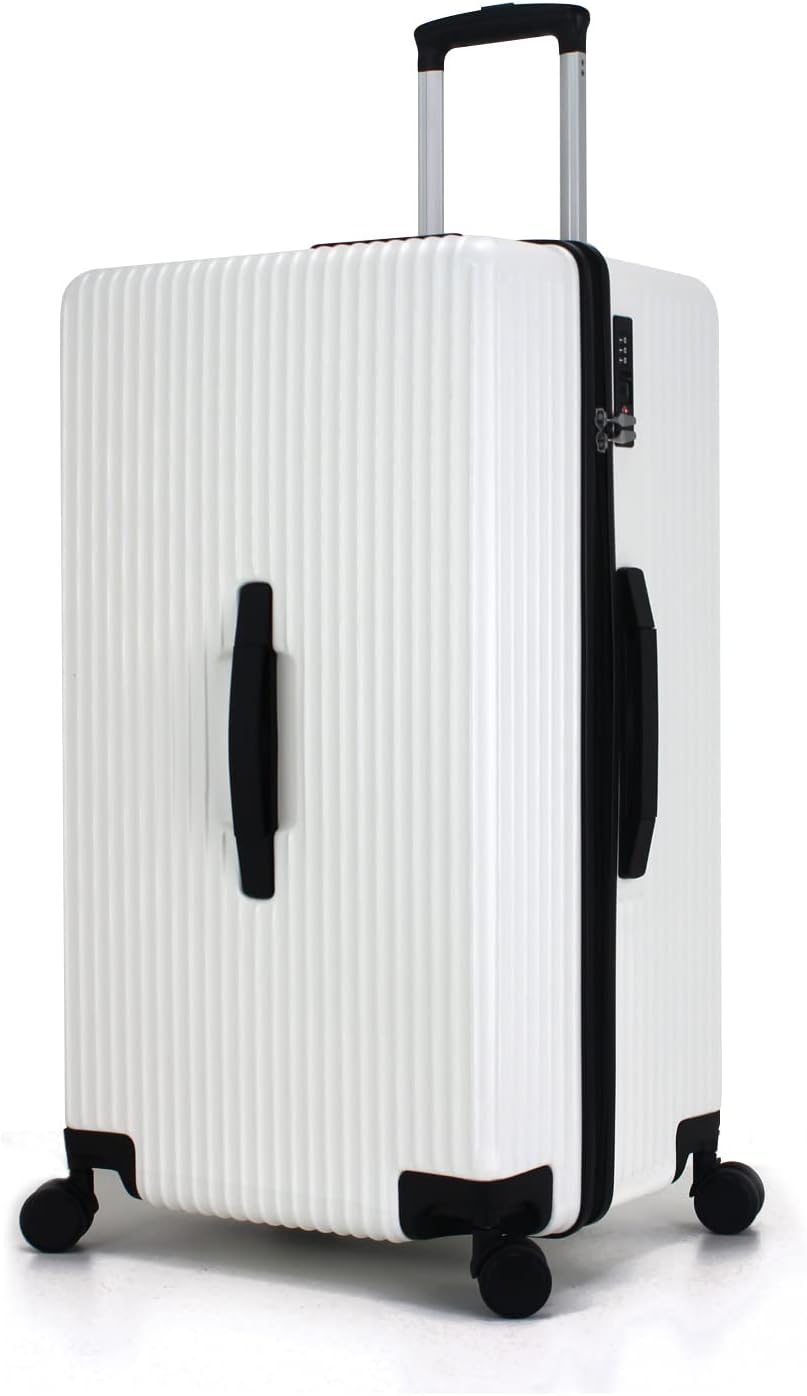 28 Inch Large Travel Luggage with Scratch Resistant Lightweight Material, Spinner Wheels and Combination Lock