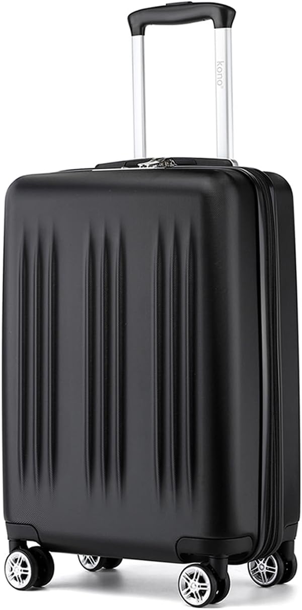 20 Inch Expandable Airline Approved Carry On Luggage with Spinner Wheels