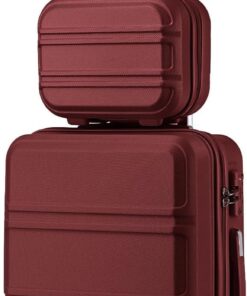 Lightweight Carry-On Luggage with Spinner Wheels, Hard Shell Construction and Durable Design