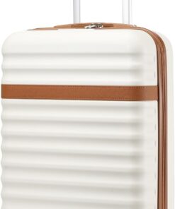 20 Inch Expandable Hard Shell Carry On Luggage with TSA Lock and Spinner Wheels