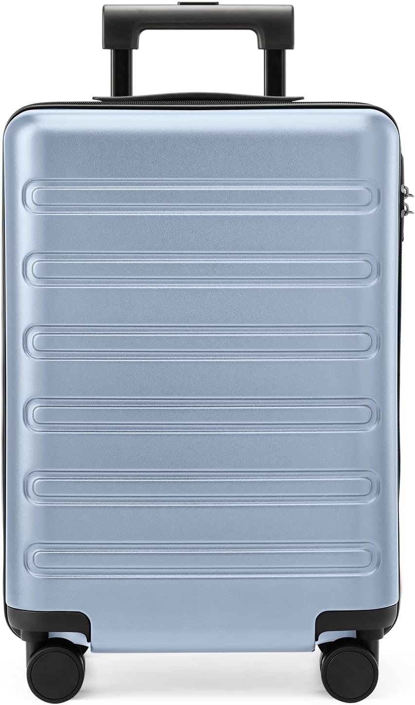28 Inch Lightweight Large Checked Luggage with Double Spinner Wheels and Hard Shell