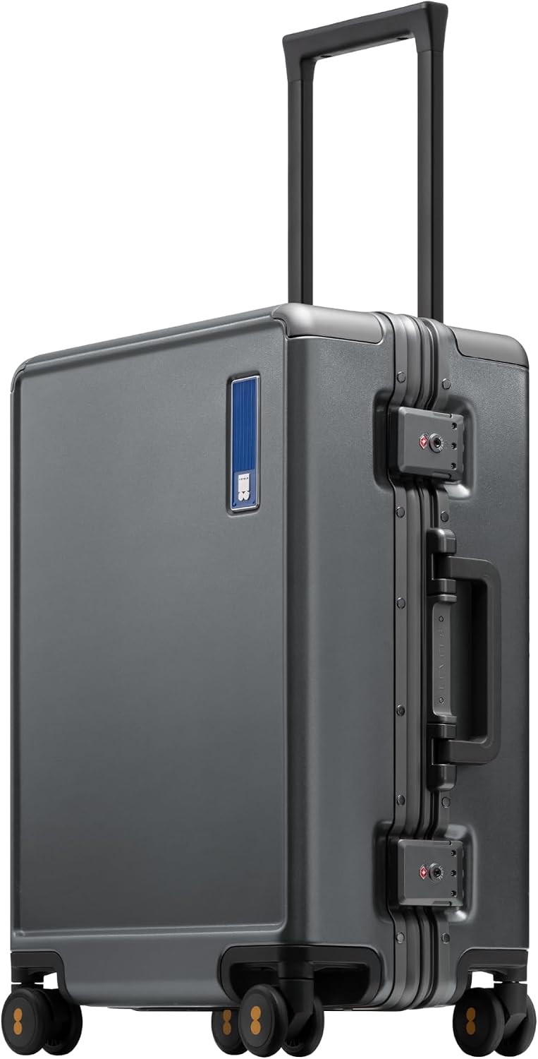 20 Inch Zipperless Hard Shell Carry On Luggage with Spinner Wheels