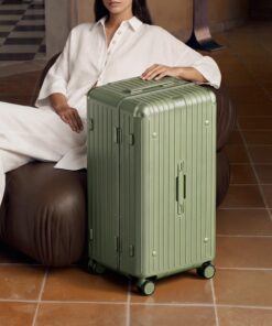 Alternative view of 28 Inch Zipperless Luggage with Detachable Spinner Wheels