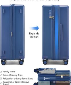 Alternative view of 28 Inch Large Expandable Hard Shell Checked Luggage